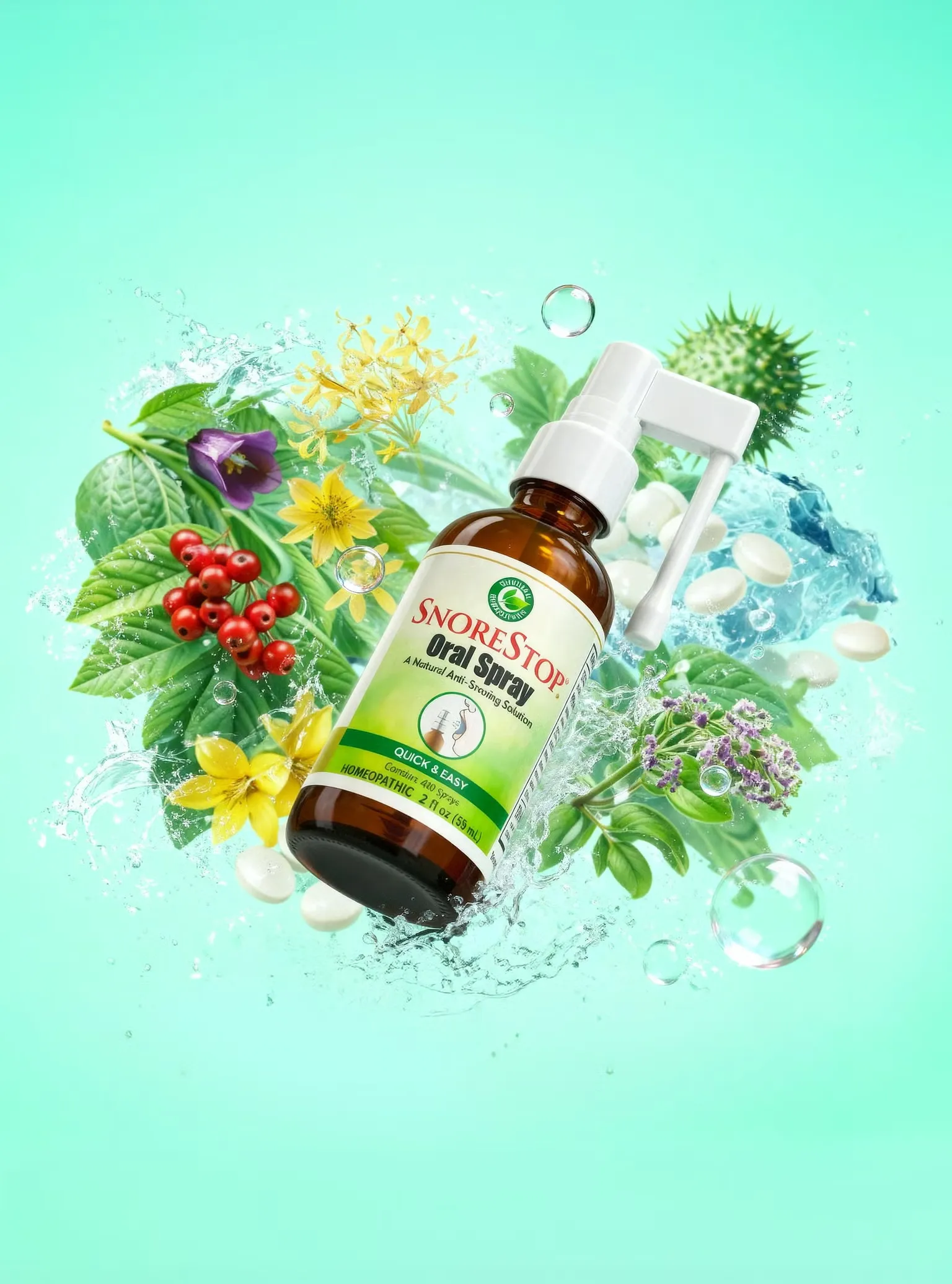 SnoreStop Anti-Snoring Spray